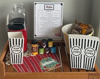 Popcorn Stand Printable