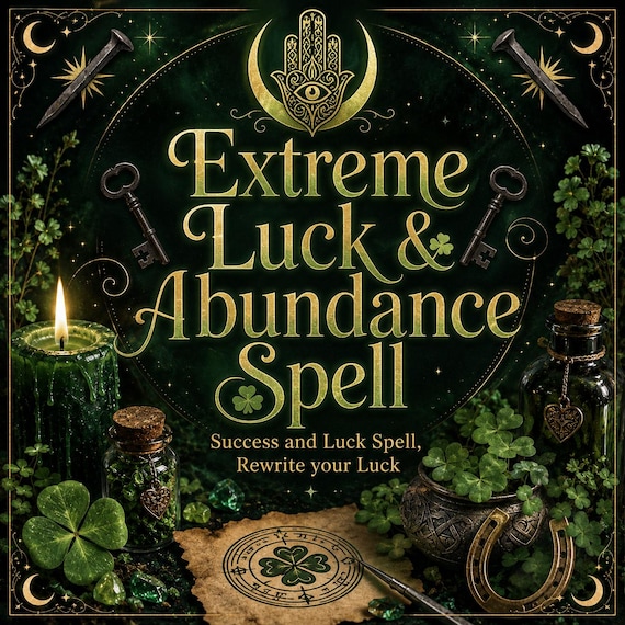 Powerful Extreme Luck, Success and Abundance Spell | Rewrite your Luck
