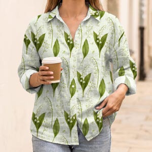 Lily of the Valley Blouse - Etsy