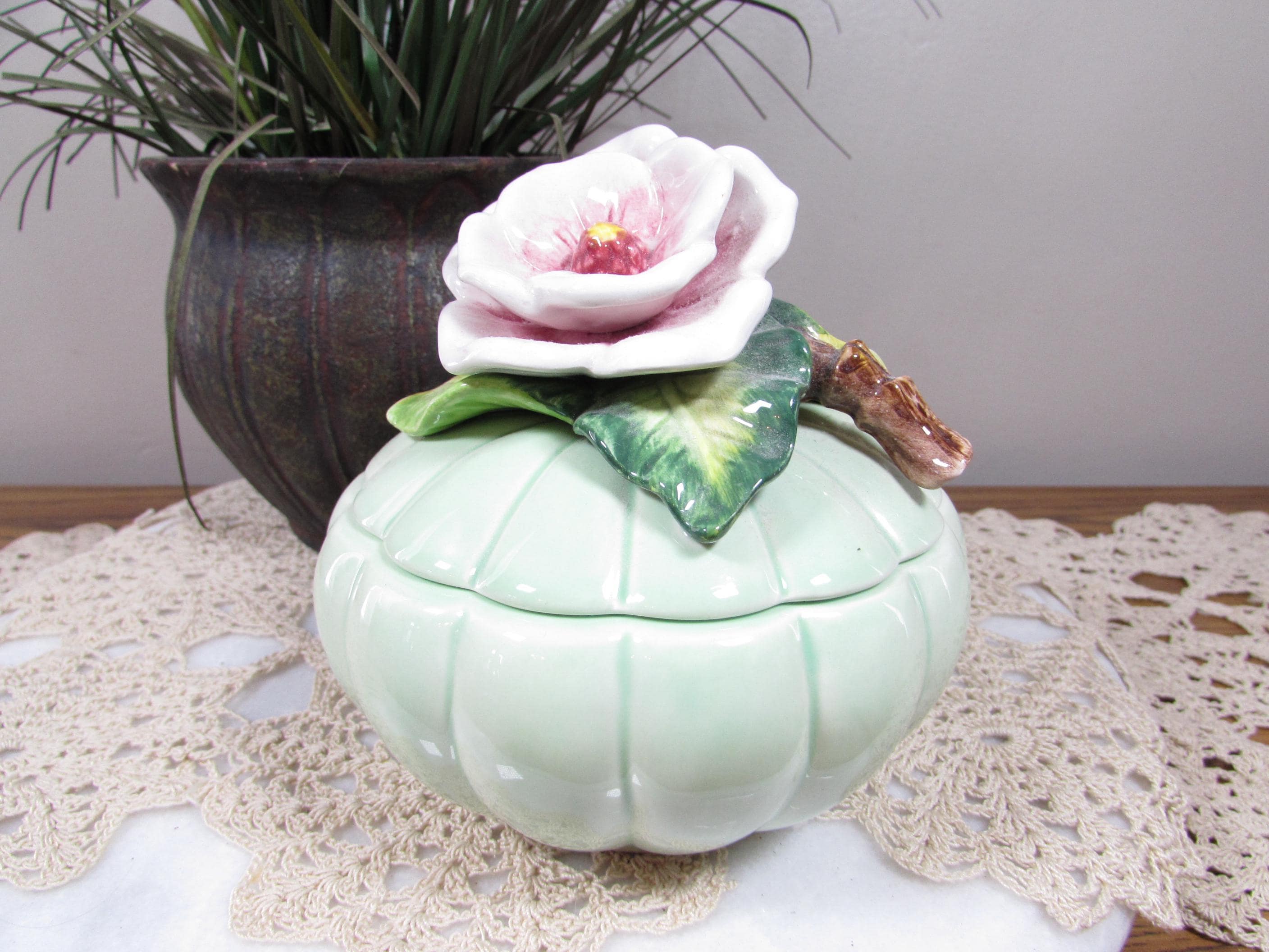 FITZ AND FLOYD 置物　小物入れ Fitz and Floyd Trinket Boxes - Etsy