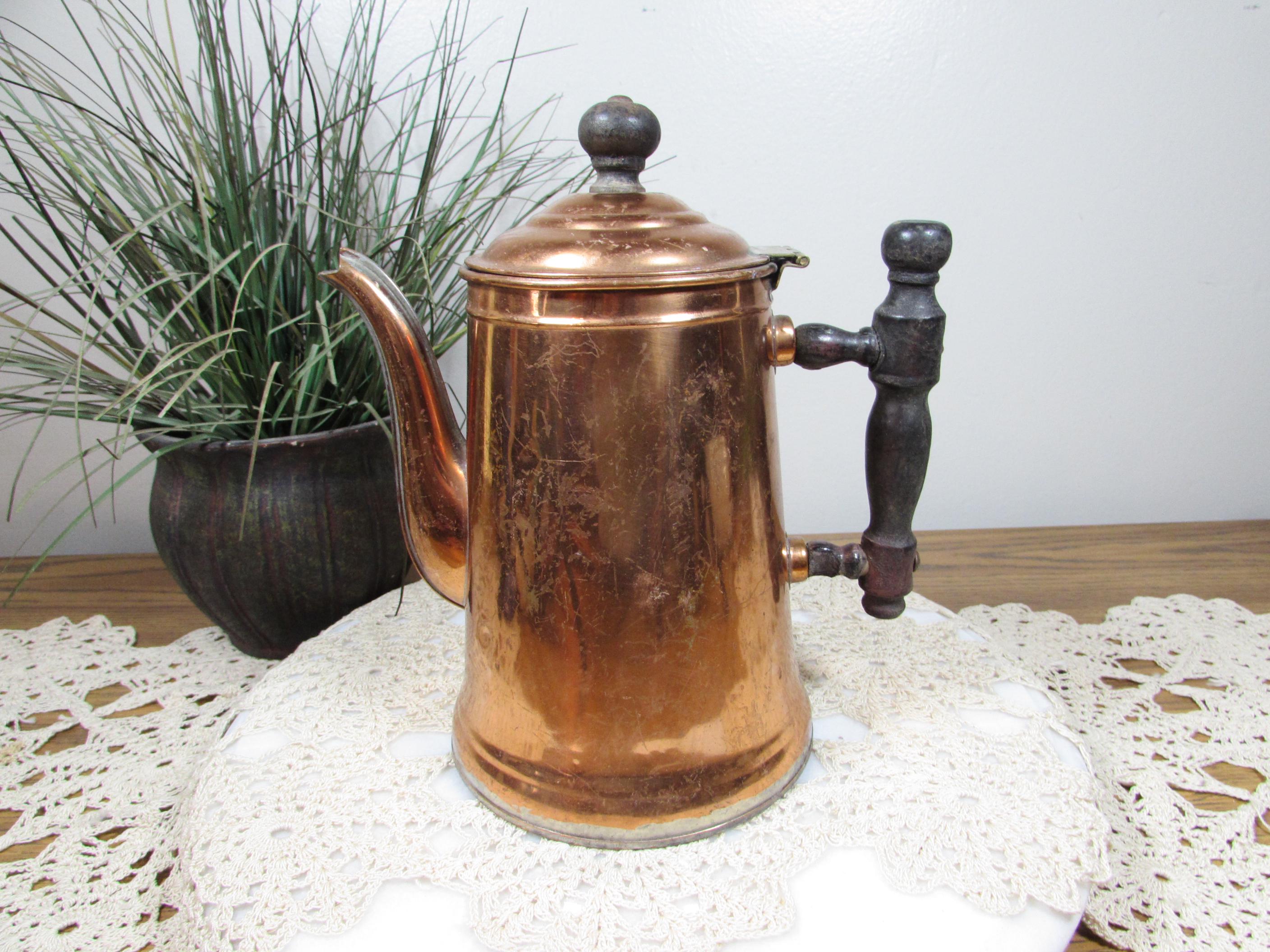 Vintage Coffee Pot With Handle - Etsy