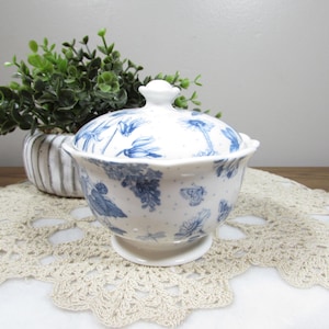 Portmeirion BOTANIC GARDEN Cream Pitcher & Sugar Bowl - Daisy, Forget - View #9