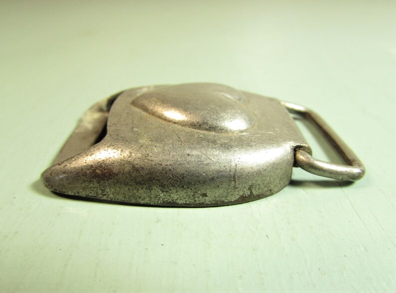 Silver Heart Bridle Buckle Vintage Civil War Horse Tack Etsy
