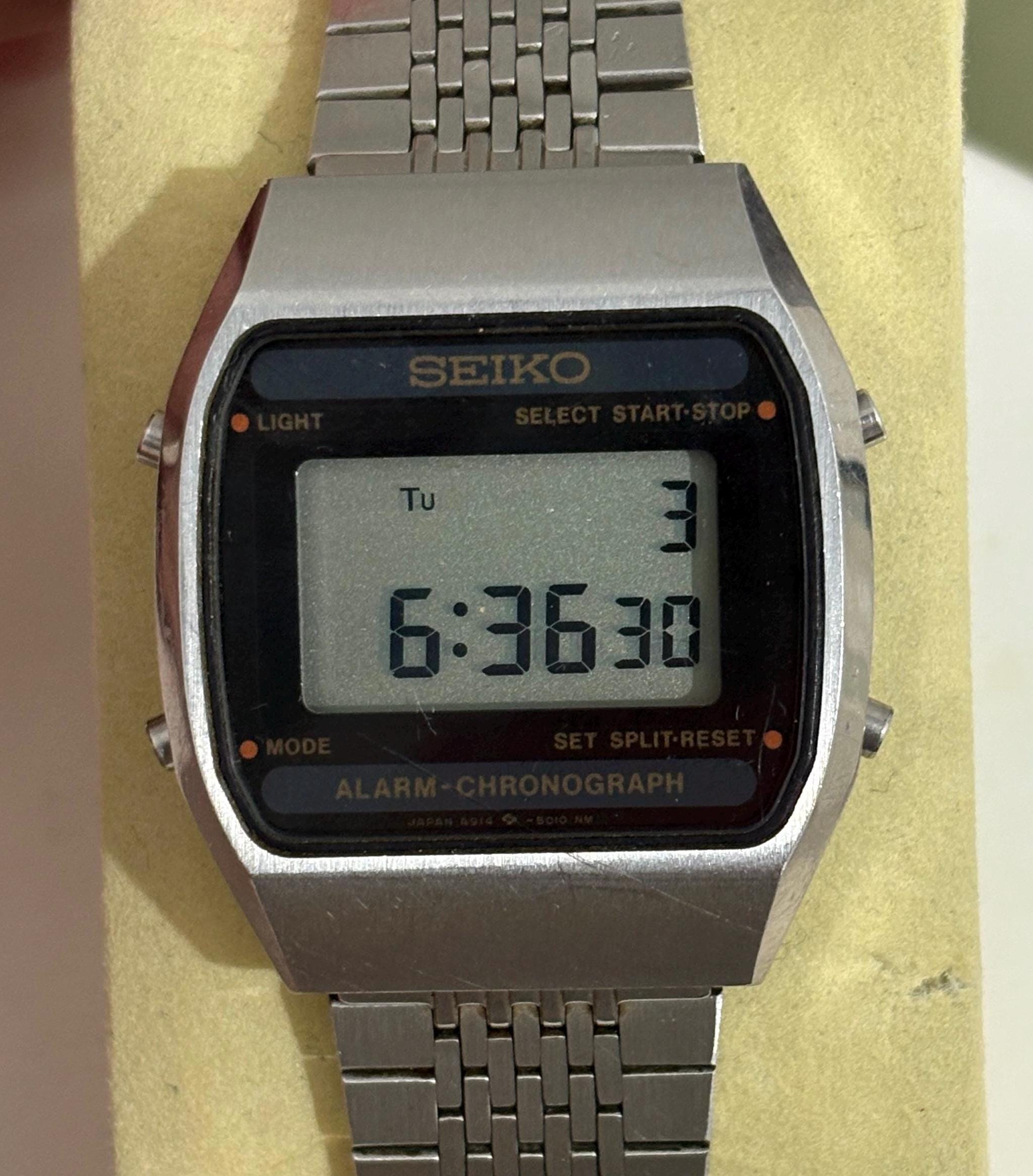 Vintage lcd watch - Etsy 日本
