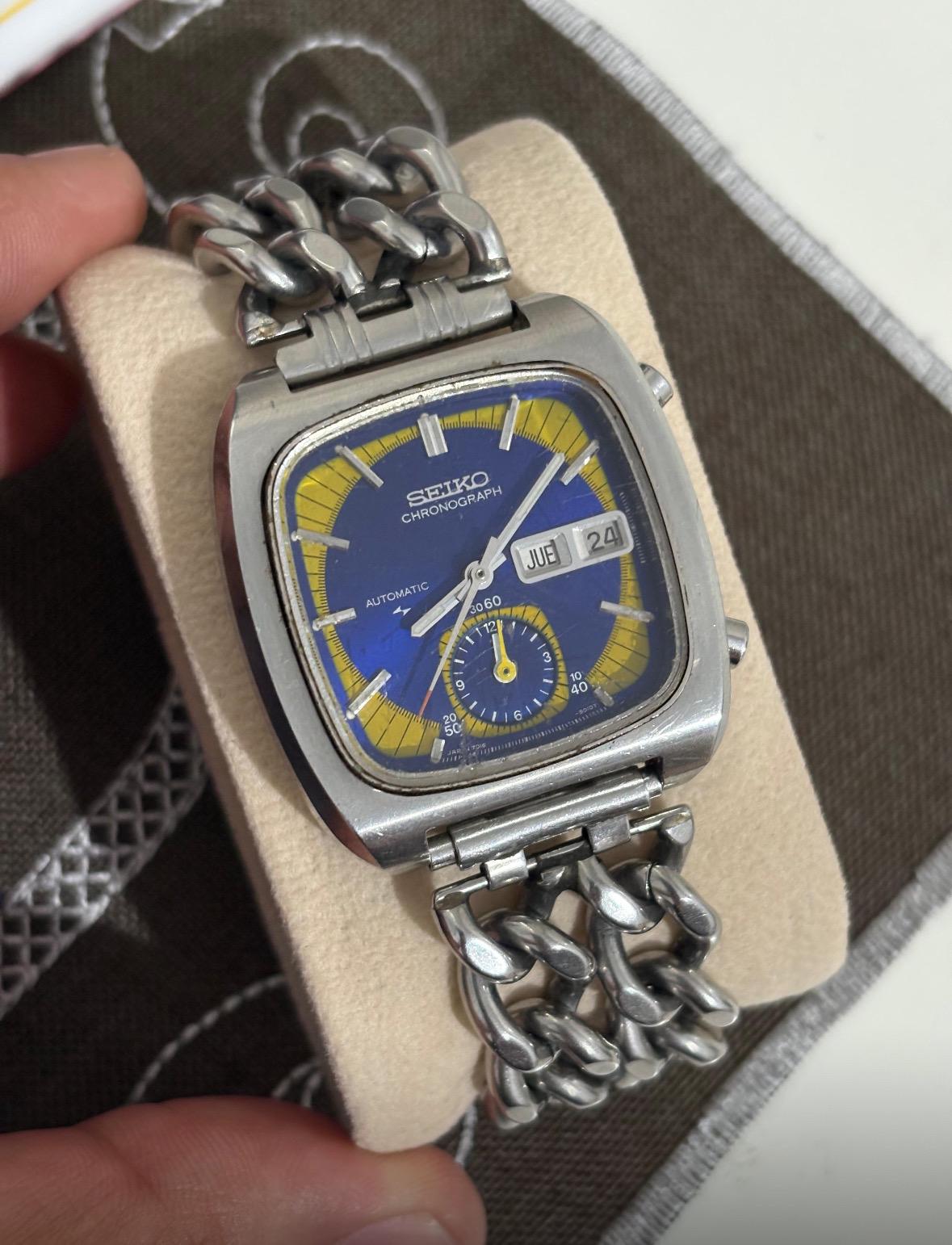 K*T様 SEIKO Chronograph メンズ 腕時計 ヴィンテージ Vintage Seiko Chronograph Watch - Etsy Israel