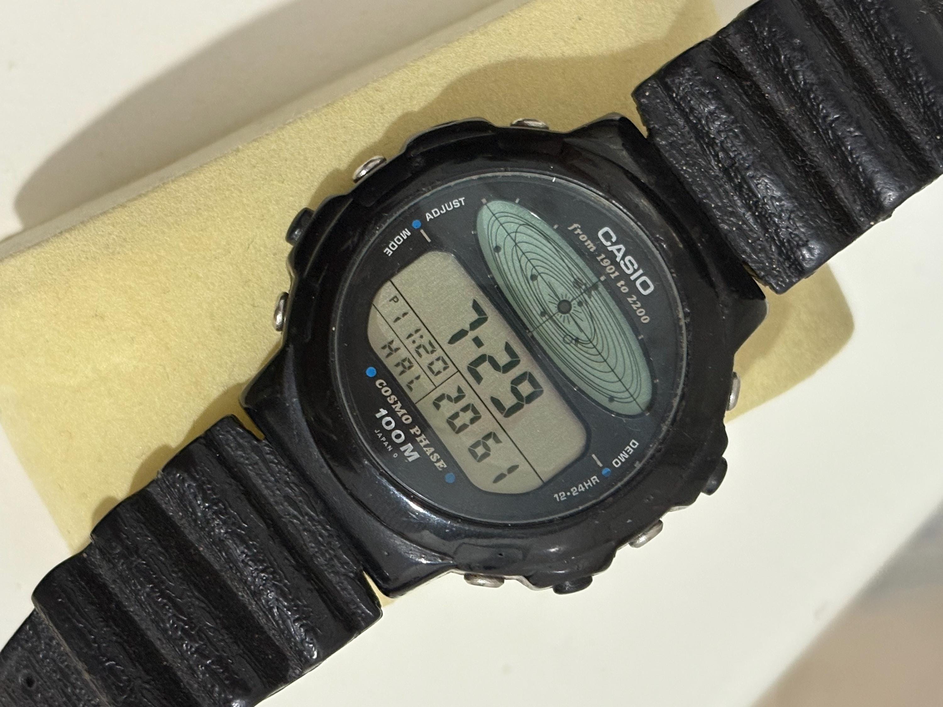 Casio Cosmo Phase Watch - Etsy