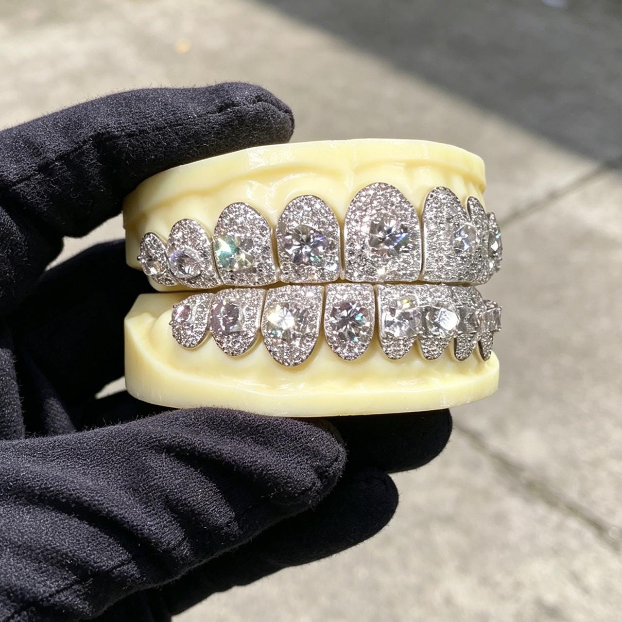 Sterling silver grillz bottom - Etsy 日本