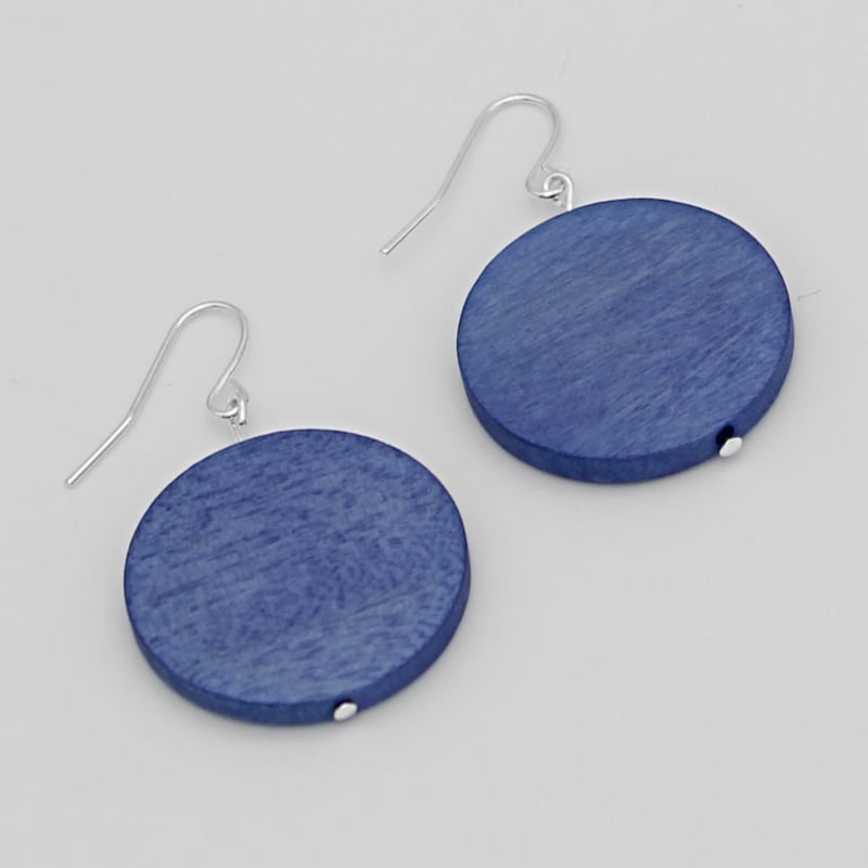 Periwinkle Flower Earrings main image 0