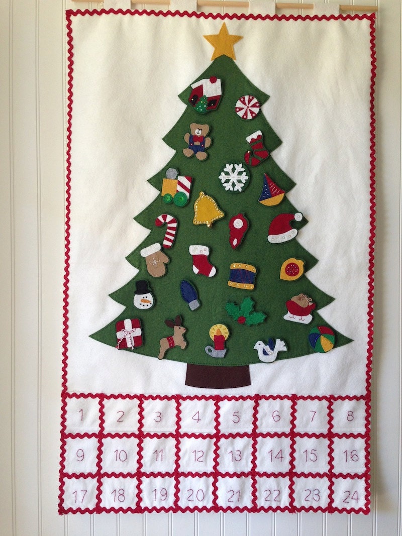 Felt Advent Calendar - Etsy
