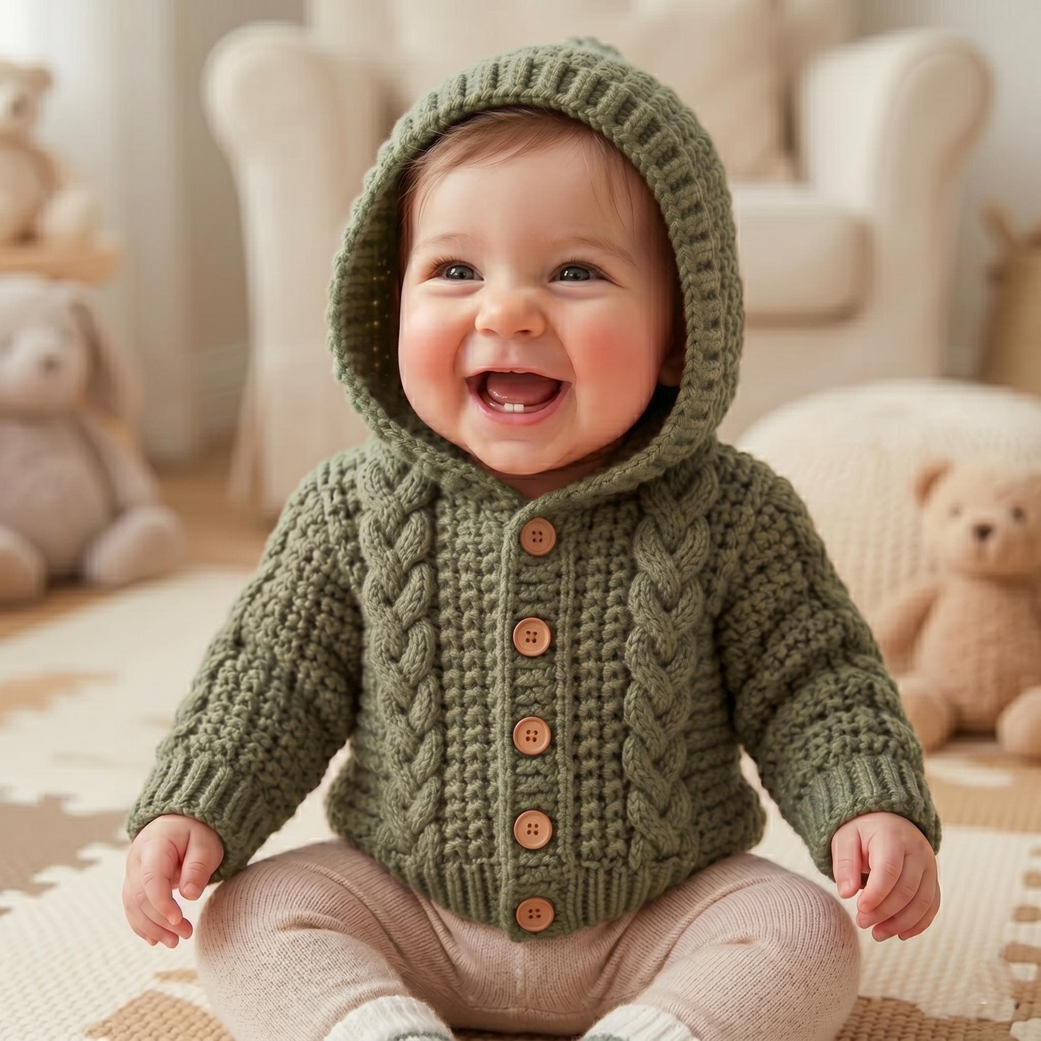 Crochet Baby Hoodie