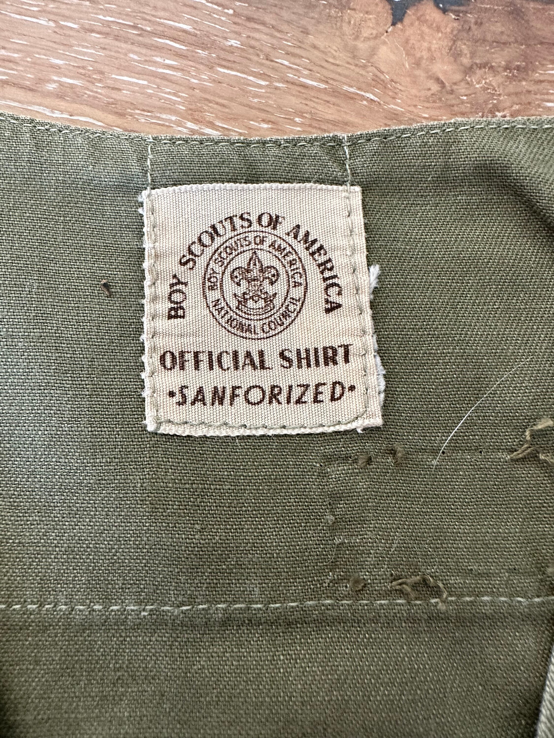 ビンテージ50's○BOY SCOUTS OF AMERICAウッドハンドル
