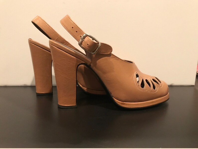 spanish leather heels