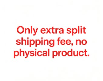 Additional Shipping Fee Supplement