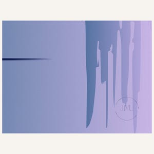 Rising Line — Bold Abstract Print | Statement Wall Art | Digital Download | A4 A3 8x10