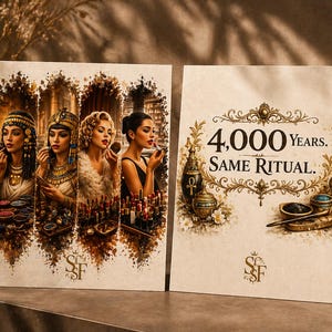 Lipstick Through Time Tote Bag:  Vintage to Modern Beauty Evolution, Fashion History Art, Feminine Power Canvas Tote