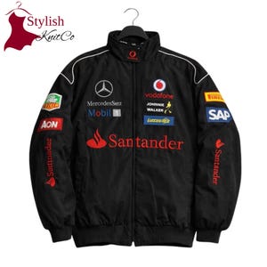 Mercedes racing jacket - Etsy 日本