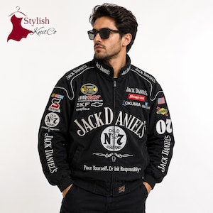 Racing Jacket Jack Daniels - Etsy