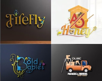 Design di logo personalizzato / Logo aziendale moderno e minimalista / Identità di marca professionale / Branding per piccole imprese / Design del logo