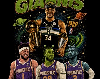 Geïnspireerd op Giannis 2021 MVP vs Suns Space Jam