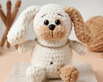 Crochet Bunny Pattern, Amigurumi Plush Tutorial, Beginner Friendly (PDF Download)
