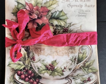 Christmas Sweets Glassine Bags: Holiday Tea Party Treat Bags