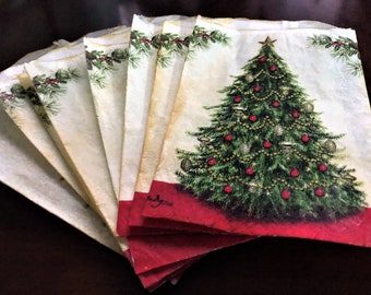 Christmas Glassine Bags