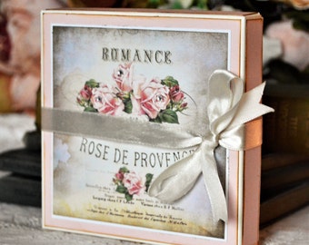 Romantic French Floral Note Cards – Boxed Set of 8