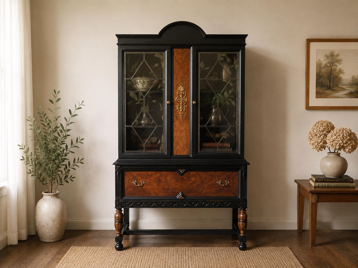Vintage Wine Cabinet - Etsy