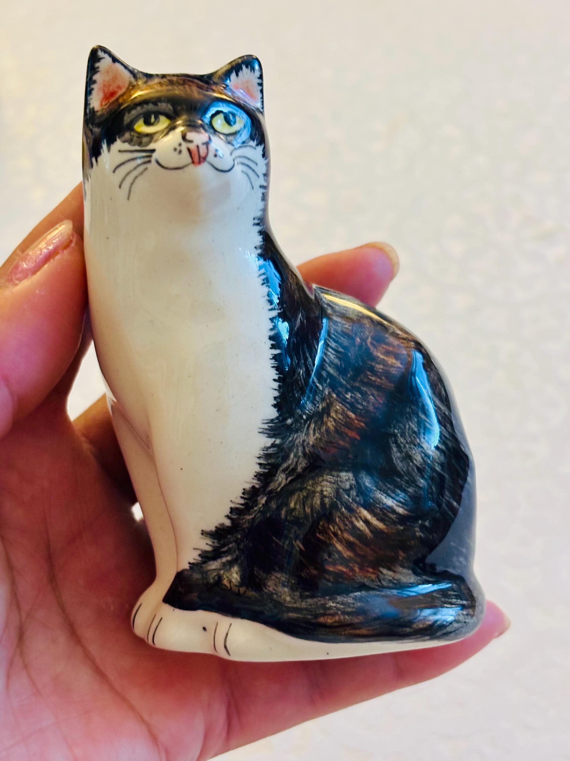 Devon Pottery Cat - Etsy UK