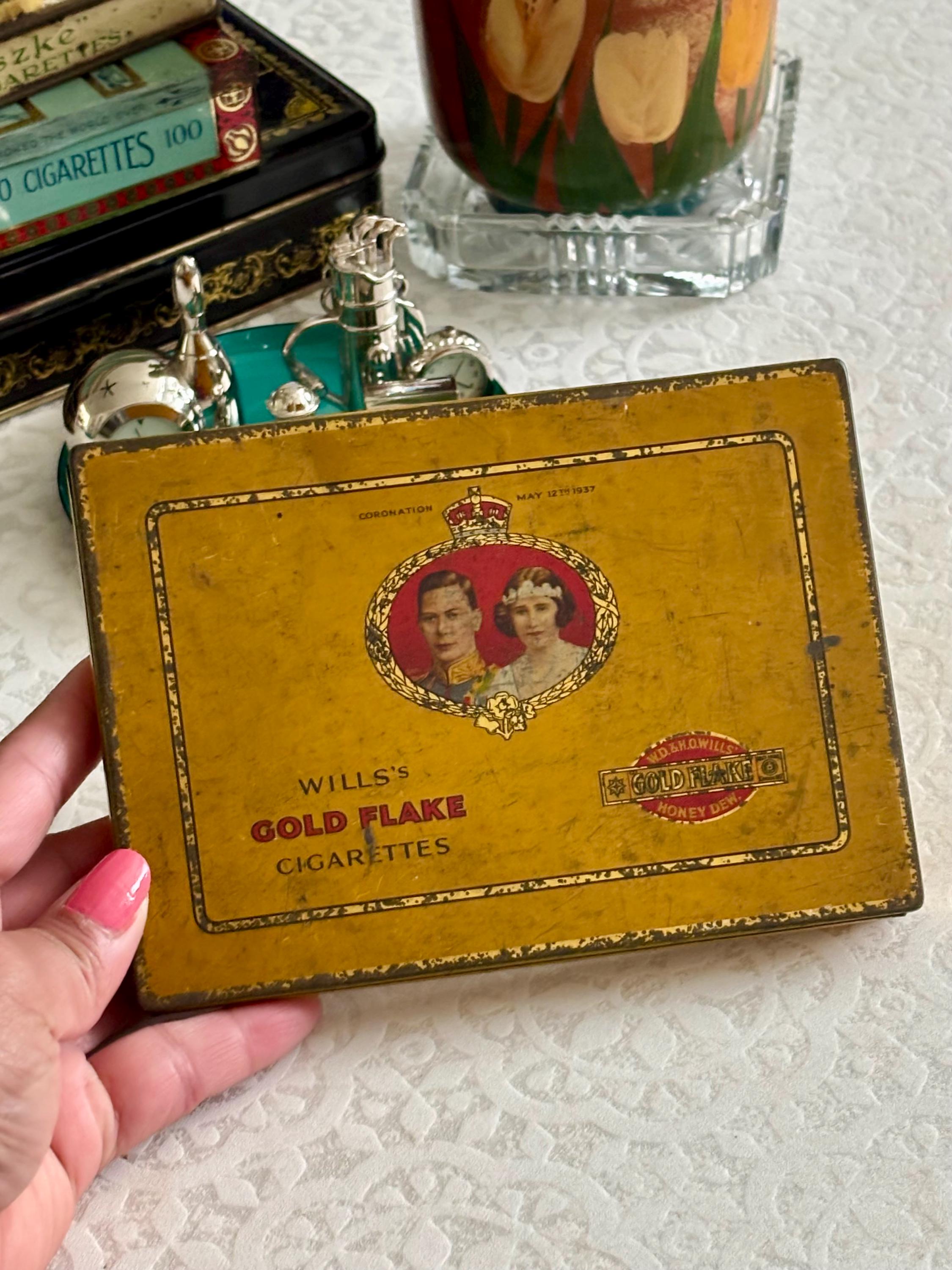 1930's cigarette tin - Etsy 日本