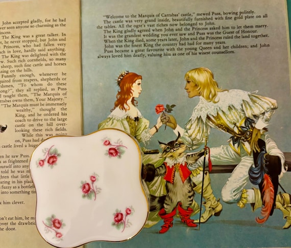 Vintage Royal Kent Fine Bone China Trinket Box