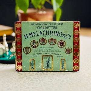 best egyptian cigarettes Vintage Egyptian Cigarette Tin