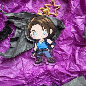 Jill Valentine Acrylic Keychain (Resident Evil 3 Remake)