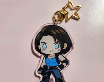Jill Valentine Acrylic Keychain (Resident Evil 3 Remake)