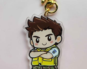 Brad Vickers Acrylic Keychain (Resident Evil 3 Remake)