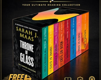 Throne of Glass Complete Paperback Box Set | Sarah J. Maas Fantasy Series Collection