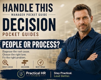 People or Process Decision Guide for Managers | Employee Performance Root Cause Tool | Workflow, Execution & Ownership PDF