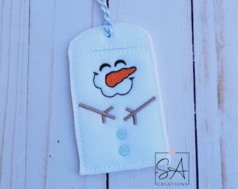 Snowman Gift Card Holder | Gift Card Holder Ornament | Stocking Stuffer | Christmas Gift Card Holder | Holiday Gift Card Holder