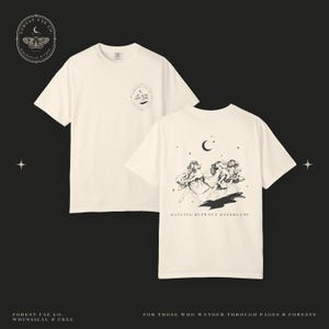 Dancing Between Daydreams Shirt, Fairycore Tee, Whimsical Fairy Shirt, Cottagecore Graphic Tee, Fantasy Aesthetic Clothing, Comfort Colors