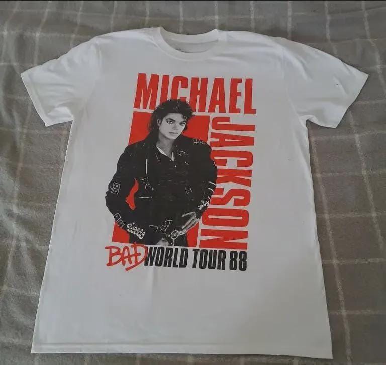 Michael Jackson Bad Tour Shirt - Etsy