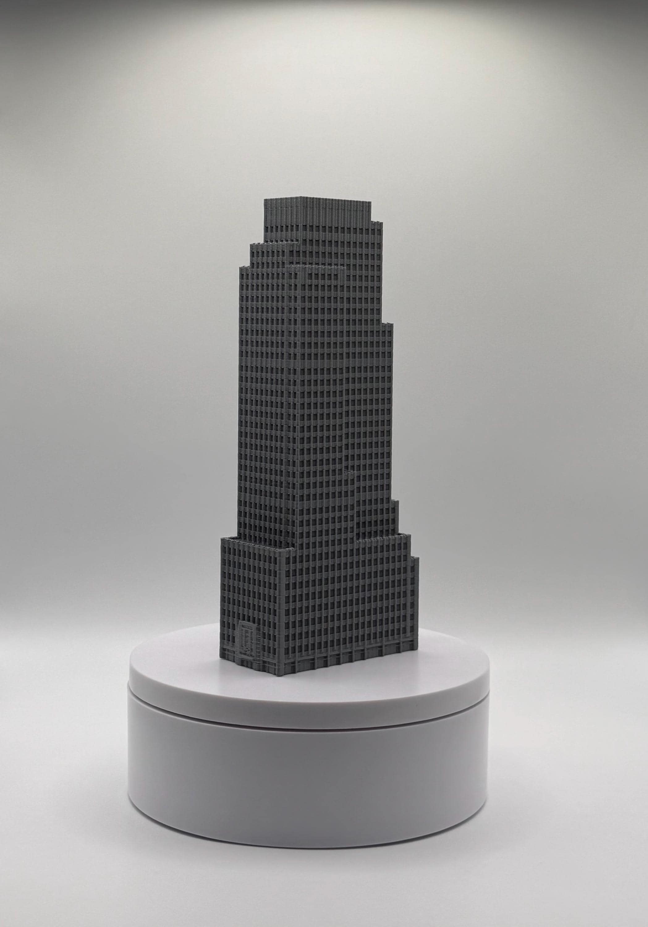 高層ビル モチーフ オブジェ 置物 シルバー Nyc building models - Etsy 日本