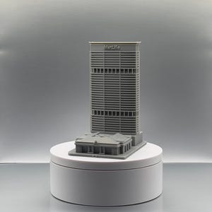 中空のクライスラービルニューヨークモデル、象徴的なニューヨーク市の