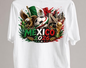 Mexico Soccer 2026 PNG, Mexican Eagle Flag Sublimation, Mexico Futbol Championship Shirt Design, Aztec Pyramid Patriotic Digital Download