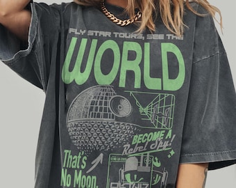 Comfort Colors Retro Disney Epcot Fly Star Tours See the World Shirt, Magic Kingdom Shirt, Disneyland Family Tee, Disney Epcot Shirt