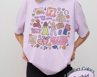 Comfort Colors Retro Disney Channel Movie Lizzie McGuireT-Shirt, Disney Trip Shirt, Disney Nostalgia This Is What Dreams Are Made Of Shirt