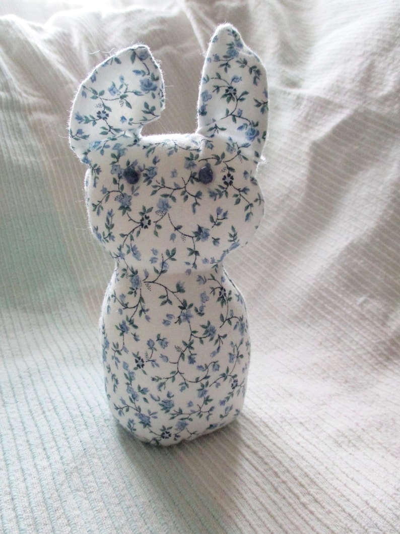 button tail bunny quiet cotton friend for young or old