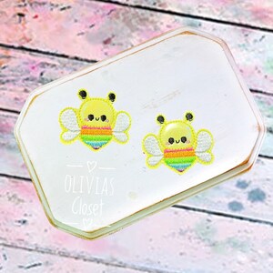 Bee hair clip