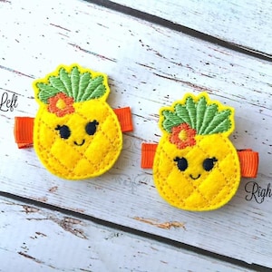 Pineapple hair clip
