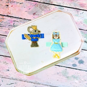 Nutcracker hair clip