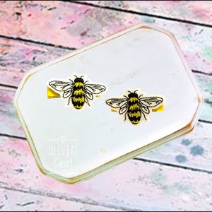Bee hair clip